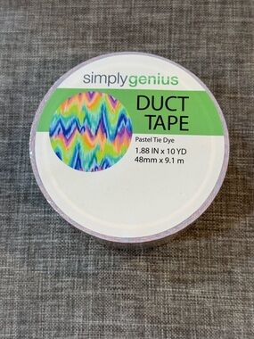 simply genius Duct Tape - Pastel Tie Dye With Extras!